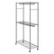 Heavy-Duty Rolling Clothes Garment Rack – Adjustable Shelves & Dual Hanging Rods